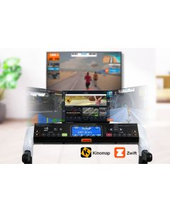 PollyFit supercompatto ha molte app compatibili, quali Kinomap e Zwift
